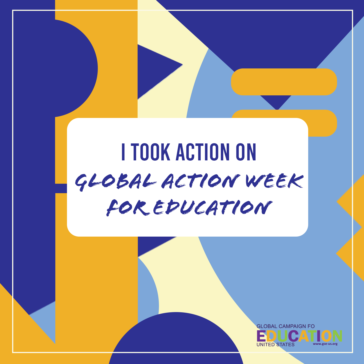 Featured image for “Global Action Week for Education 2019”